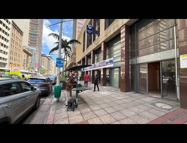 150M² RETAIL TO LET IN DURBAN CENTRAL